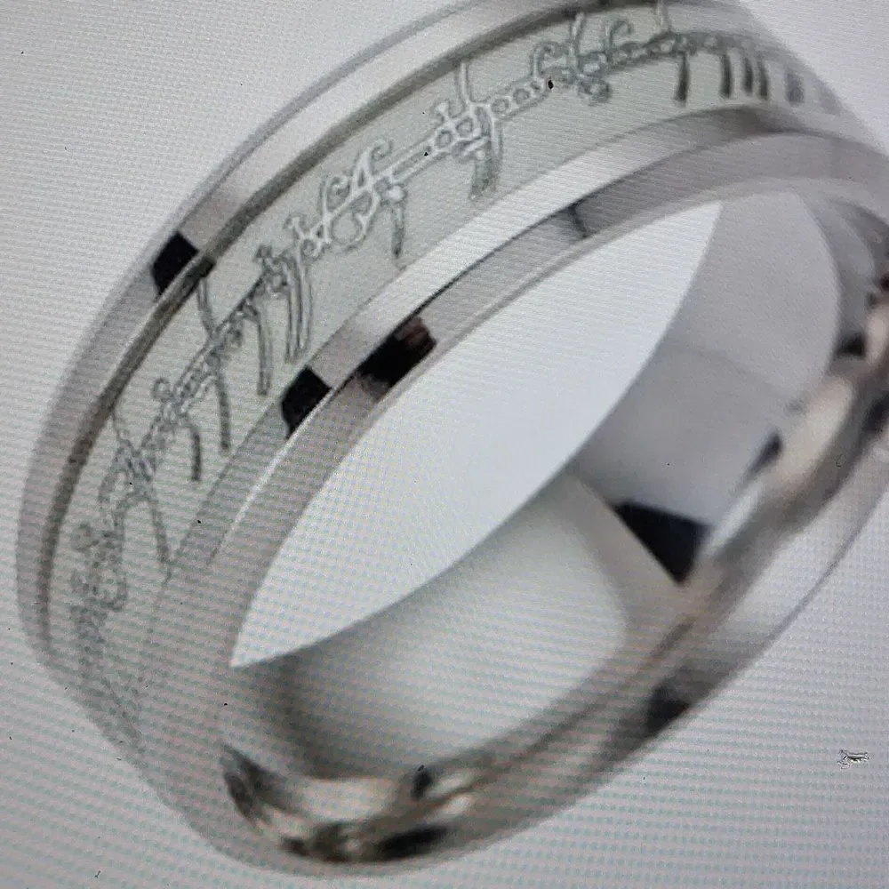 New Glow In Dark‎ Ring Size 8 Unisex Lord Of The Rings